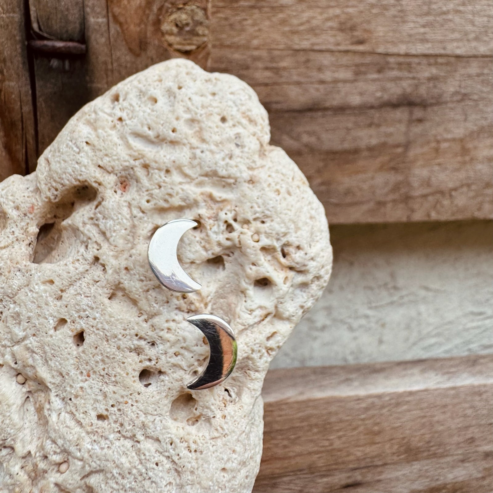 Mond Ohrstecker - Tropical Tribe