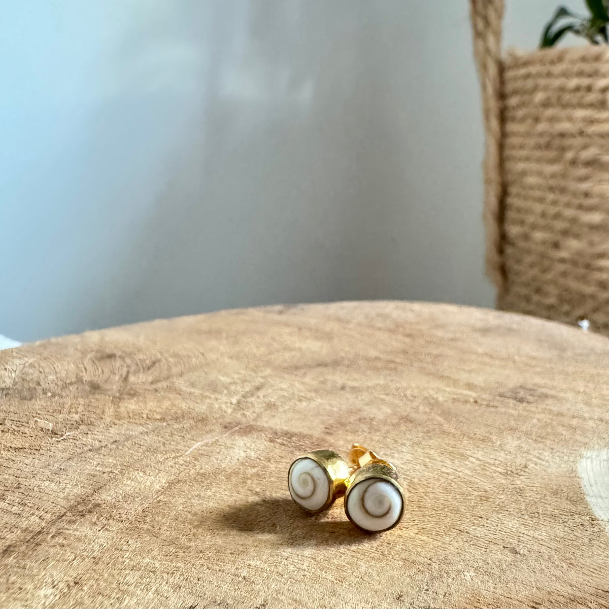 Shiva Ohrstecker ✨ vergoldet - Tropical Tribe