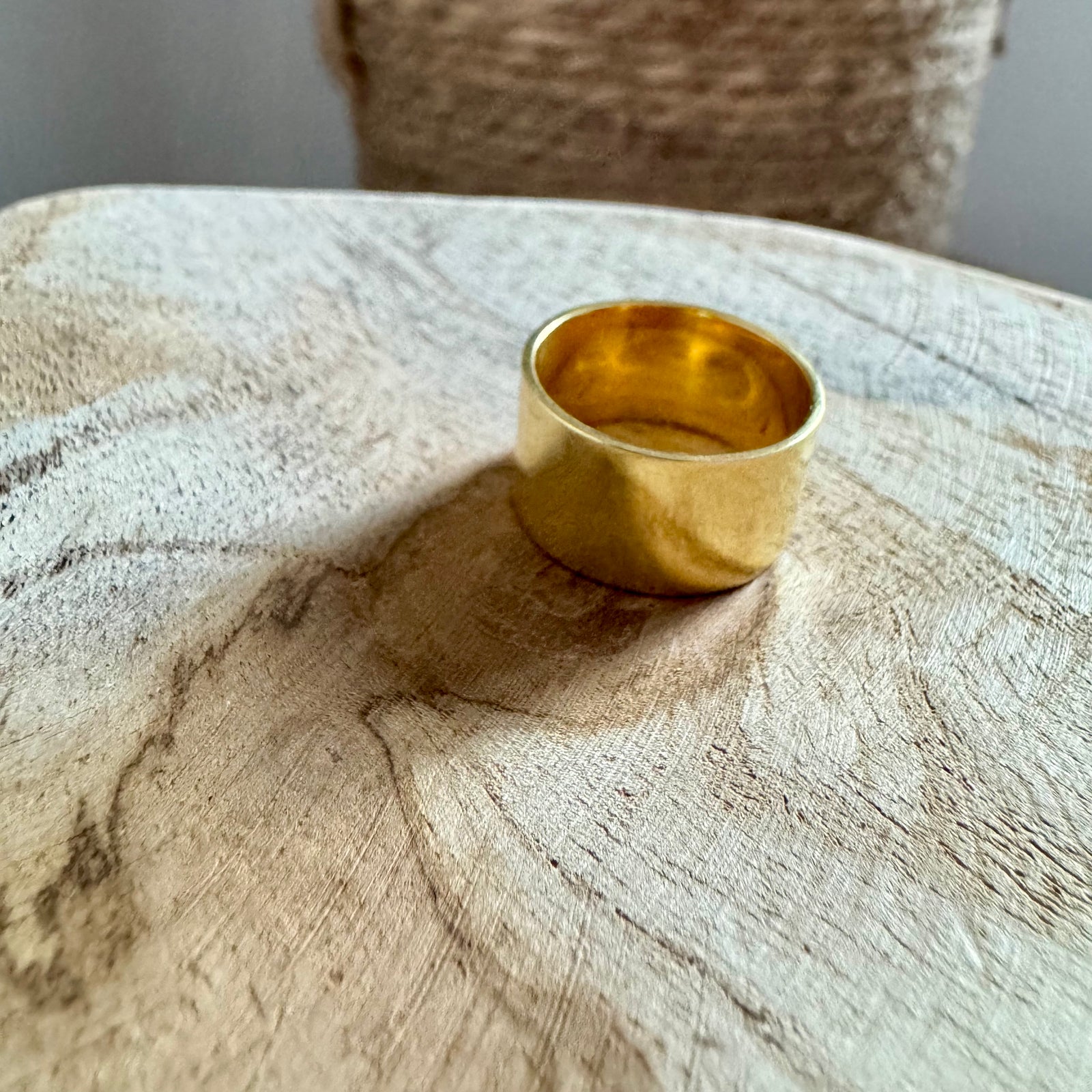 Pipe-Ring ✨ vergoldet - Tropical Tribe