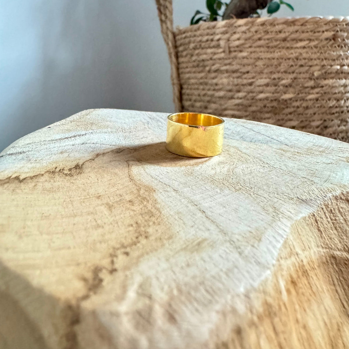 Pipe-Ring ✨ vergoldet - Tropical Tribe