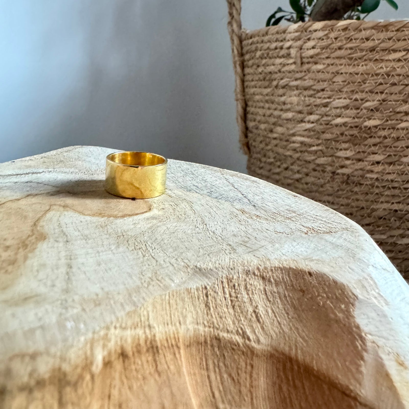 Pipe-Ring ✨ vergoldet - Tropical Tribe