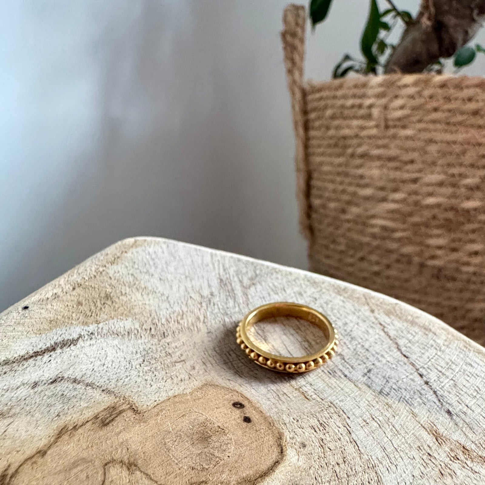 Ring mit kleinen Perlen ✨ vergoldet - Tropical Tribe