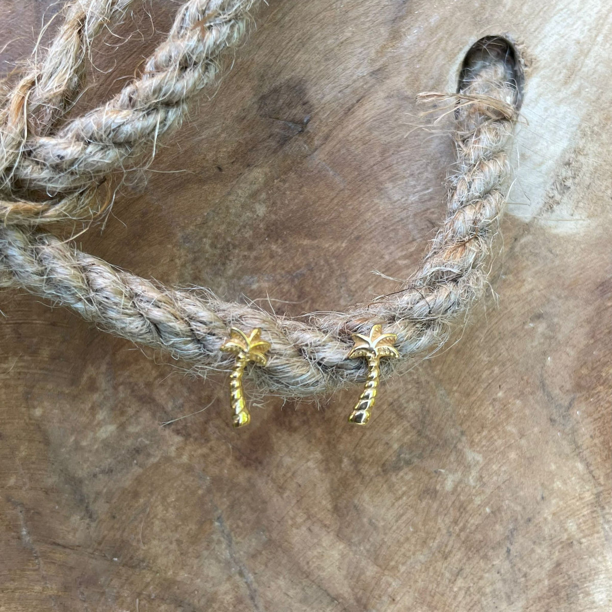 Palmtree Ohrstecker ✨ vergoldet - Tropical Tribe