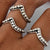 Triangle Ring mit Silber Perlen - Tropical Tribe