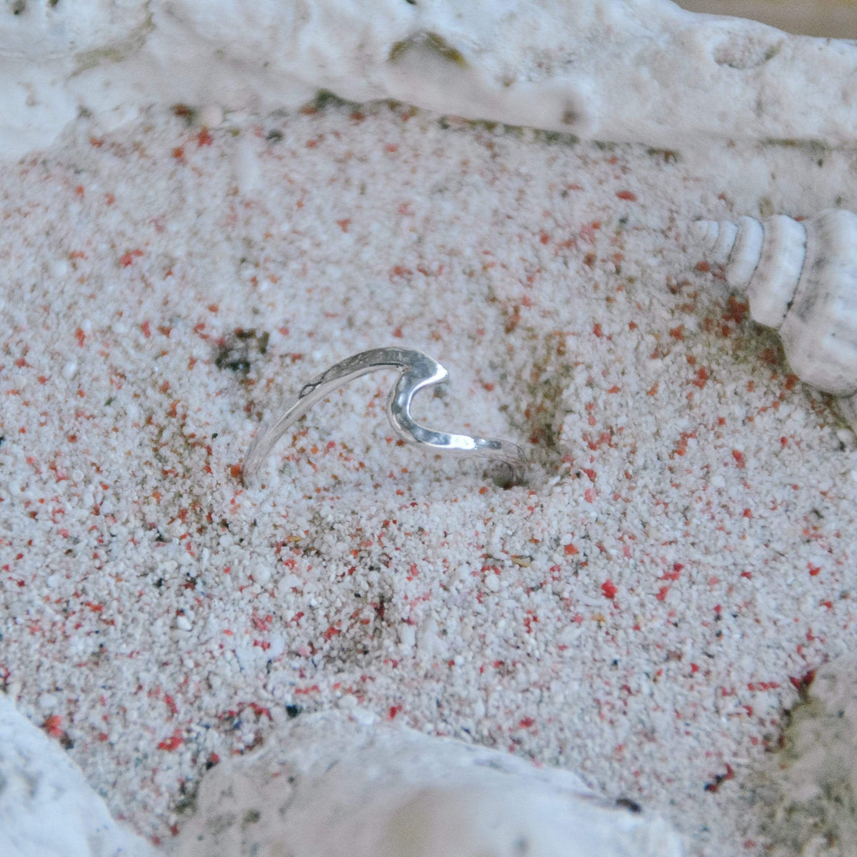 Gehämmerter WELLEN Ring - Tropical Tribe