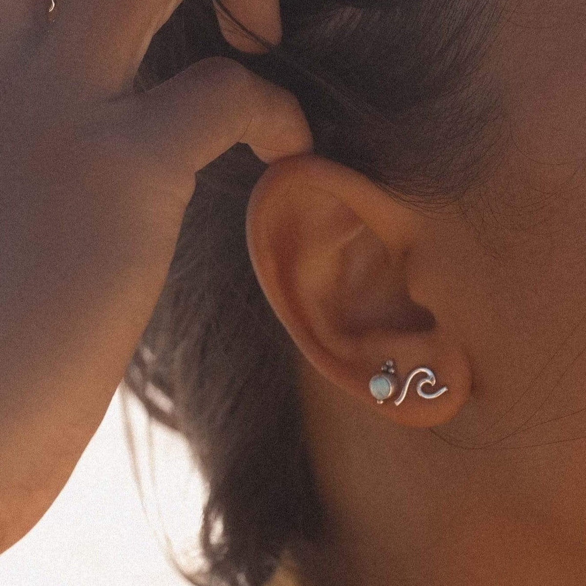 Larimar Ohrstecker - Tropical Tribe