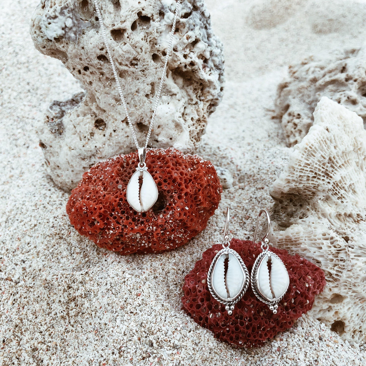 Cowrie Muschel Kette - Tropical Tribe