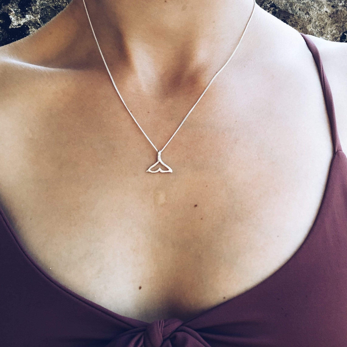 Kette mit Mermaid Flosse - Tropical Tribe