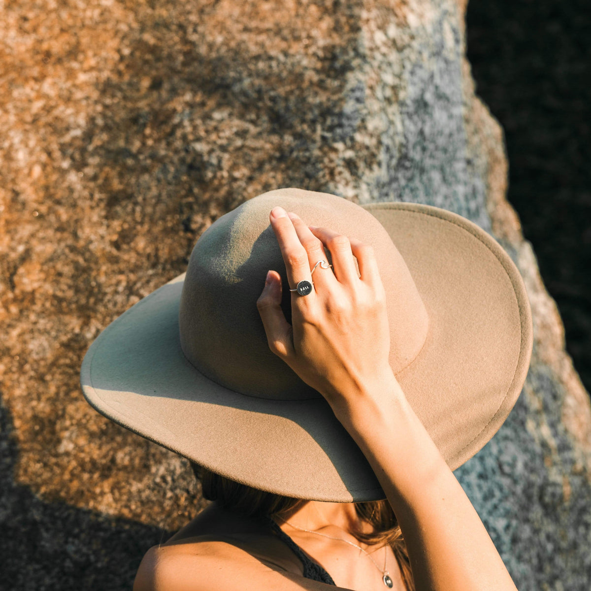 Gehämmerter WELLEN Ring - Tropical Tribe