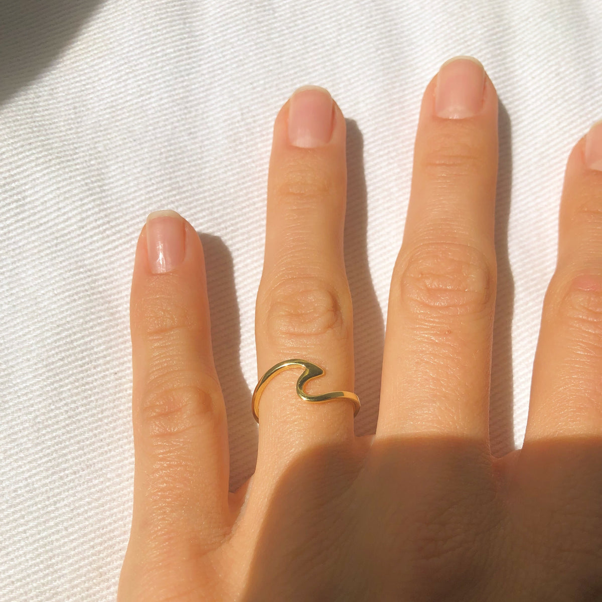 WELLEN Ring ✨ vergoldet - Tropical Tribe