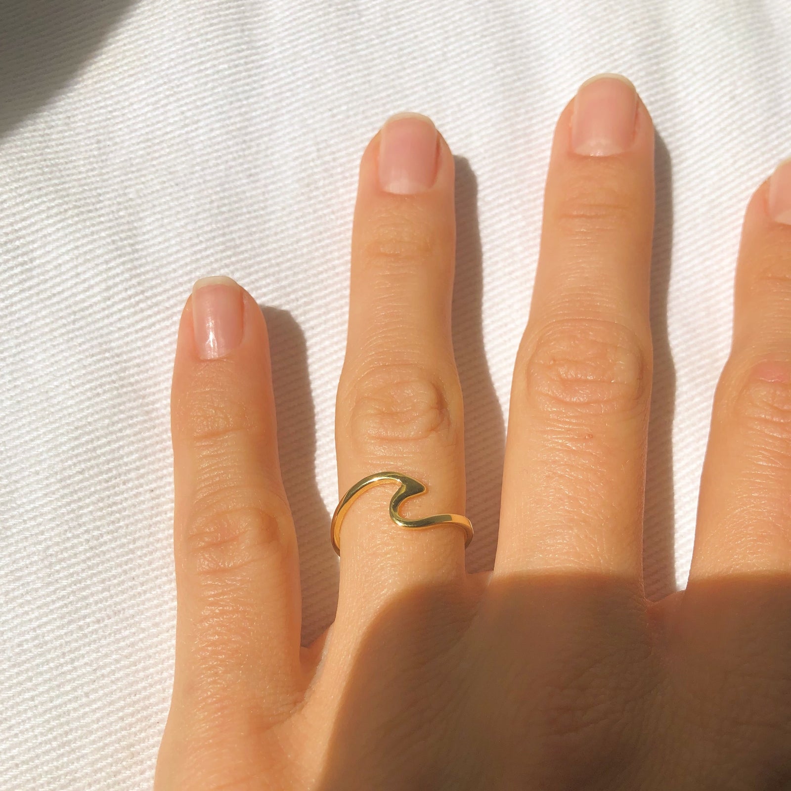 WELLEN Ring ✨ vergoldet - Tropical Tribe